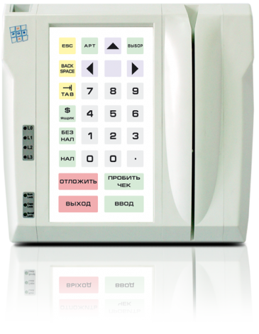Защищенная клавиатура LPOS-II-032P со считывателем карт и сканером отпечатков