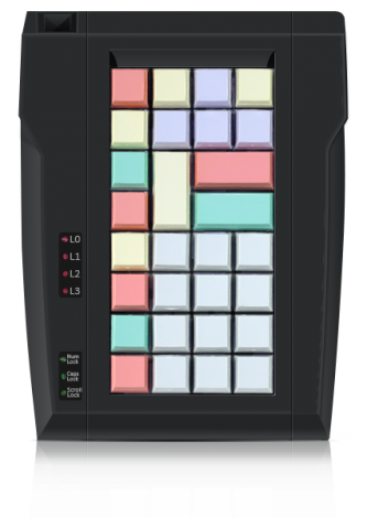 Клавиатура LPOS-II-032 чёрного цвета