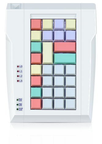 Клавиатура LPOS-II-032 серого цвета