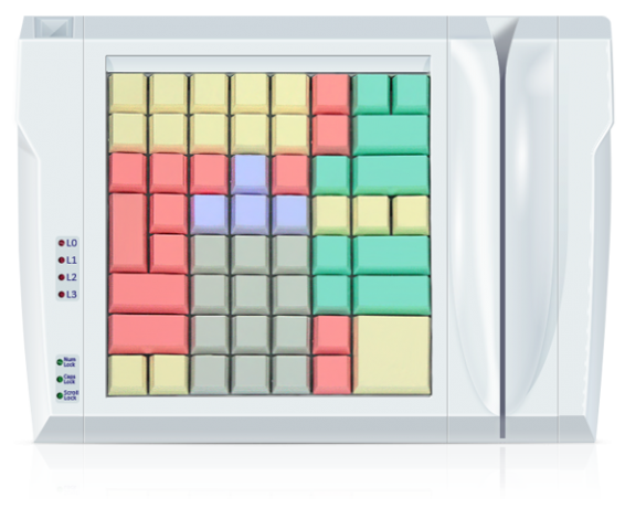 Клавиатура LPOS-II-064 со считывателем магнитных карт