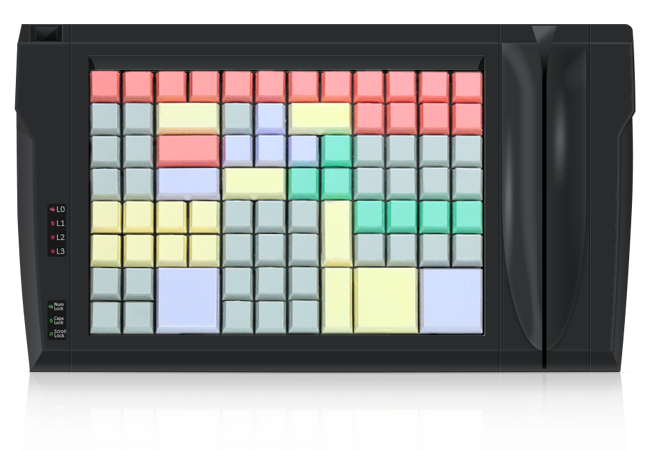 Клавиатура LPOS-II-96 со считывателем магнитных карт